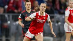 Arsenal can beat any team at any time - Eidevall