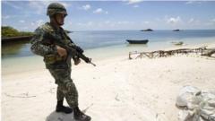 菲律賓在中業島上完成了建造海灘坡道的過程，計劃在向島上運送設備物資進行進一步擴建