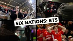 Go behind the scenes at the Six Nations in Cardiff