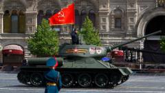 俄羅斯衛國戰爭勝利閱兵規模大不如前 僅展示一輛現代坦克