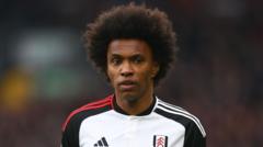 Ex-Fulham and Chelsea winger Willian joins Olympiakos