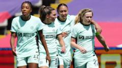Women's Champions League: Barcelona 0-1 Chelsea - Cuthbert goal separates sides