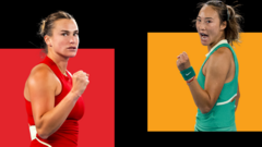 Sabalenka & Zheng bid for history in Australian final