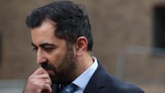 Scotland's First Minister Humza Yousaf considers quitting