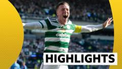 Watch the highlights as Celtic make history