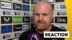 Everton’s mentality stayed strong – Dyche