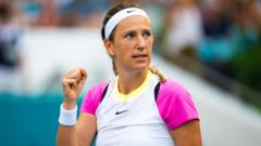 Azarenka sets up Miami Open semi-final with Rybakina