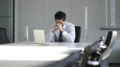 Stock image of office worker