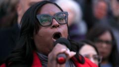 US congresswoman charged with assault outside immigration ce...