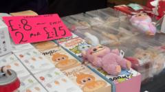 Fake Labubu dolls seized in village market raid