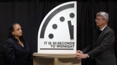 'Every second counts' - Doomsday Clock moves closer to midnight