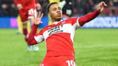 Archer stars as Middlesbrough thrash Norwich