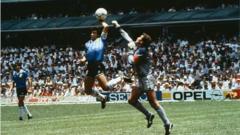 Maradona become icon at Napoli, where im score 81 times inside 188 games