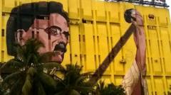 2015 साली मुंबईच्या एका शासकीय इमारतीवर दादासाहेबांचं चित्र रंगवण्यात आलं.