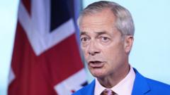 Chris Mason: Farage attempts to seize back the agenda after finance row