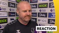 ‘You were desperate for us to lose,’ jokes relieved Dyche