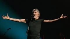 Roger Waters on stage in Washington