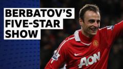 The day brilliant Berbatov hit five for Man Utd
