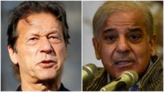 شہباز شریف، عمران خان