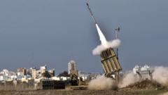 Iron Dome missile launch, Ashdod.