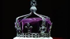 La corona de la Reina Madre.