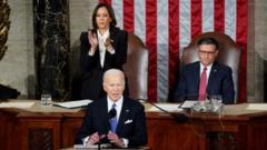 Biden hails economic 'comeback' in State of the Union address