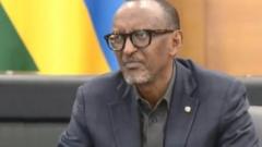 Rais wa Rwanda Paul Kagame amesema majeshi ya Burundi ndio yako katika eneo hilo la Kivu Kusini.