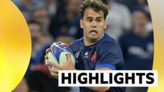 Best of the action from France's record win