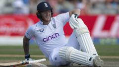 England captain Stokes has knee surgery