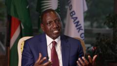 Kenya's president defends government flood response