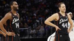 Pistons set NBA record with 27th straight defeat