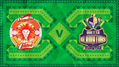 Islamabad United v Quetta Gladiators - PSL scorecard