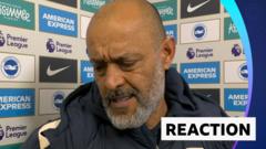 'I don't understand' - Nuno says Brighton goal should not have stood