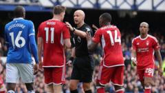 Forest fined £750,000 for match officials comments