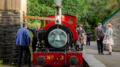 Railway which inspired Thomas the Tank Engine marks 75 years since becoming world first