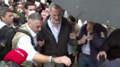 Angry crowds confront Spanish king in flood-hit Valencia