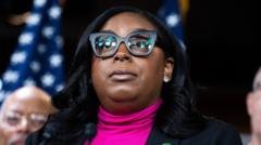 US congresswoman indicted by grand jury over immigration centre scuffle
