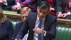 PM and Starmer row over former leaders at angry PMQs