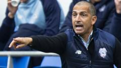 Lamouchi urges Cardiff to 'finish the job'
