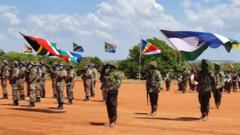 Abasirikare bo muri Angola, Botswana, Lesotho, Mozambique, Afrika y'epfo na Tanzania nibo bari muri nteko za gisirikare za Sadc