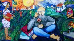 Painelcvsobre Paulo Freire no CEFORTEPE - Centro de Formação, Tecnologia e Pesquisa Educacional Prof. "Milton de Almeida Santos", em Campinas (SP)