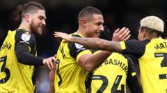 Livermore double gives Watford victory at QPR