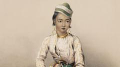 The Englishwoman who sketched India before photography took hold