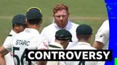 Bairstow controversially stumped by Carey