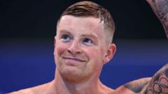 Peaty heads 33-strong GB swimming squad for Paris