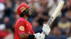 Ravindra stars with 98 as Fire beat MI London