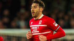 Middlesbrough forward Crooks set for US club talks
