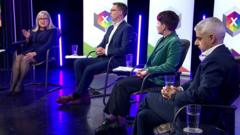 London mayor candidates debate major election issues