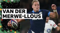 Advent calendar day 11: Van der Merwe's 'sensational' Six Nations try