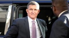 Former national security adviser Michael Flynn pictured in 2018